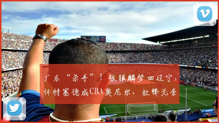 广东“杀手”！张镇麟梦回辽宁，怀特塞德成CBA奥尼尔，杜锋无奈